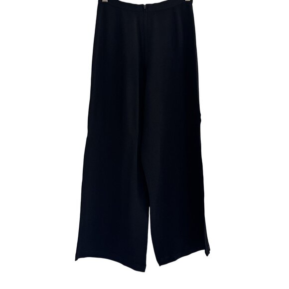 Vintage Betsey Johnson Women's Y2K 90s Women's Black Wide Leg Pants Size S - Picture 4 of 9